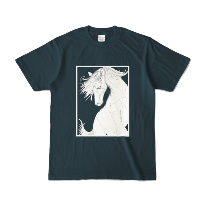 カラーTシャツ - S - デニム (濃色)