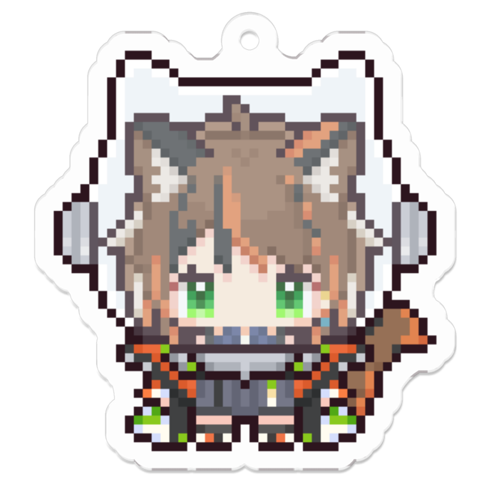 アクリルキーホルダー - 50 x 50 (mm)