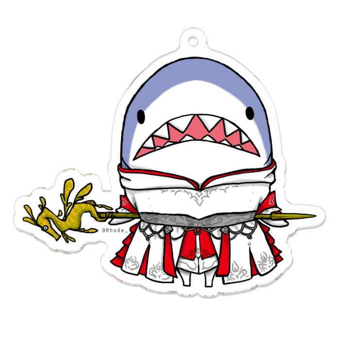 アクリルキーホルダー - 70 x 70 (mm)