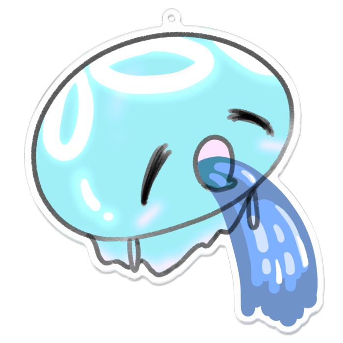 アクリルキーホルダー - 100 x 100 (mm)