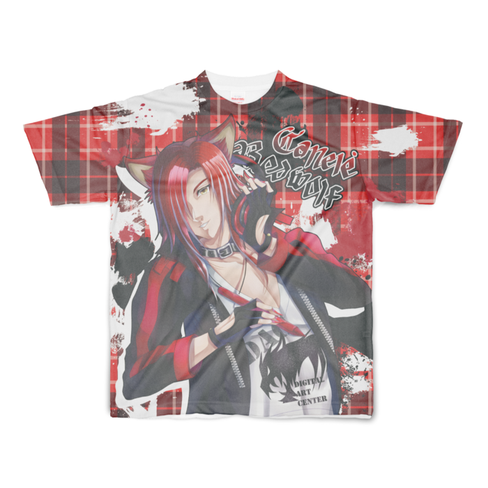 フルグラフィックTシャツ - S - 正面印刷のみ