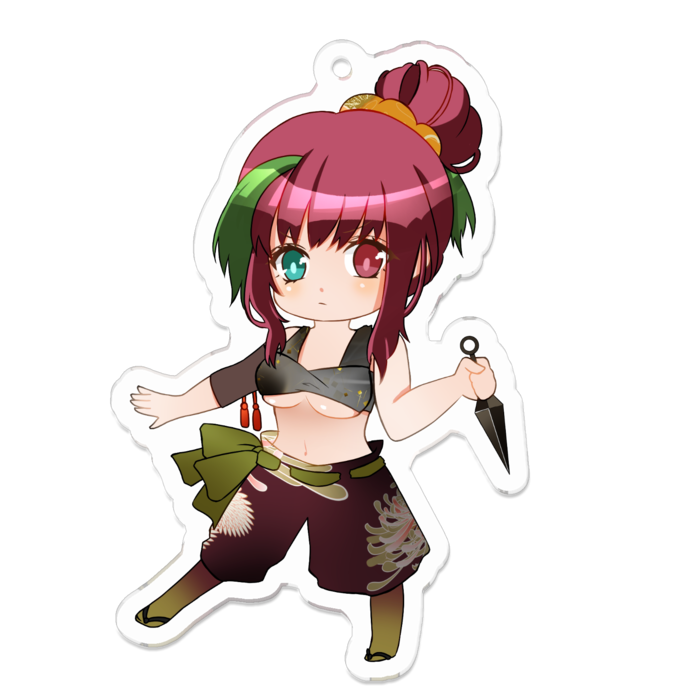 アクリルキーホルダー - 70 x 70 (mm)