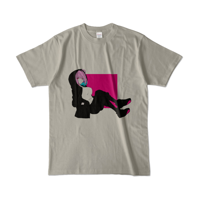 カラーTシャツ - L - シルバーグレー (淡色)