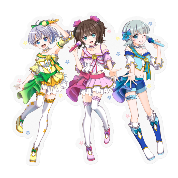 ステッカー - 100 x 100 (mm)