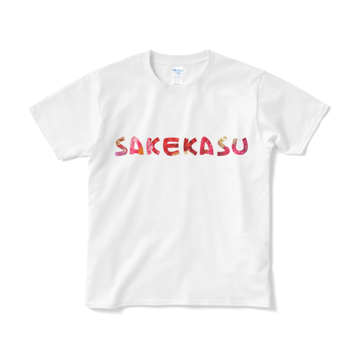 SAKEKASU Flower T - S - ホワイト
