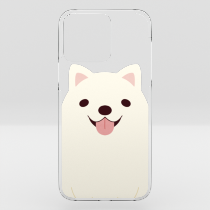 クリアiPhoneケース サモエド iPhone 16ProMax