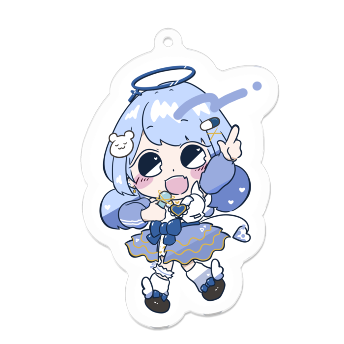 アクリルキーホルダー - 70 x 70 (mm)