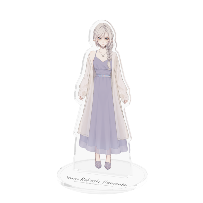 しろやにアクリルフィギュア - 100x100mm