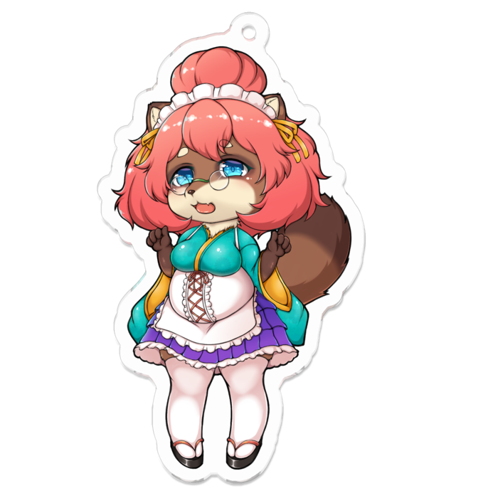 アクリルキーホルダー - 70 x 70 (mm)