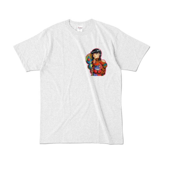 カラーTシャツ - L - アッシュ (淡色)