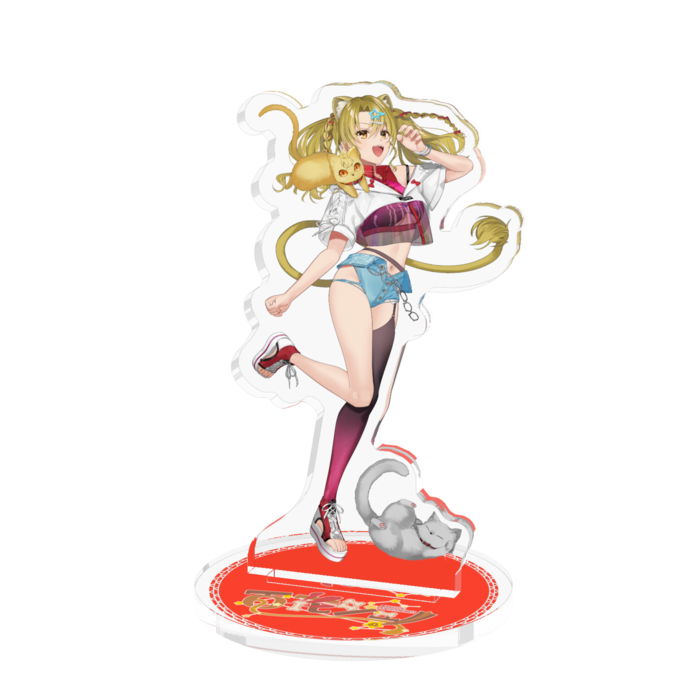 立ち絵アクリルフィギュア - 7 x 7 (cm)
