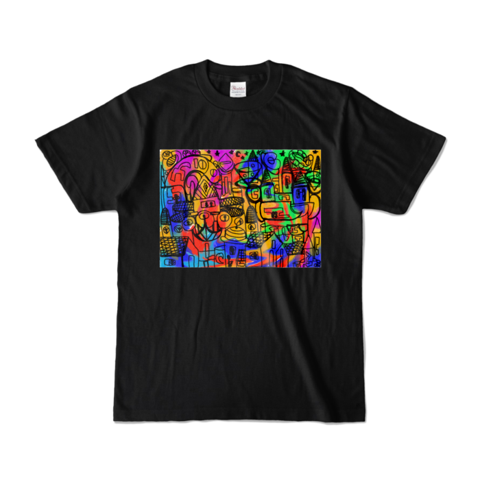 カラーTシャツ - S - ブラック (濃色)