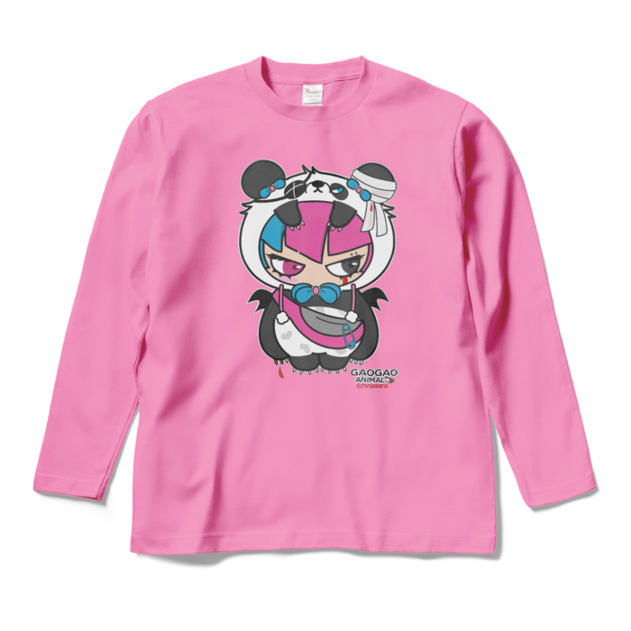 ロングスリーブTシャツ - M - ピンク