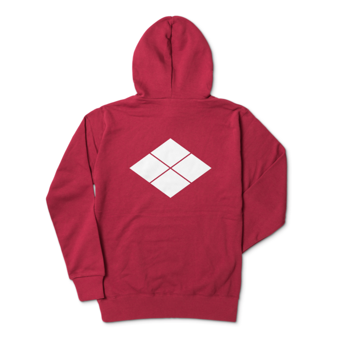 パーカー - L - バーガンディ