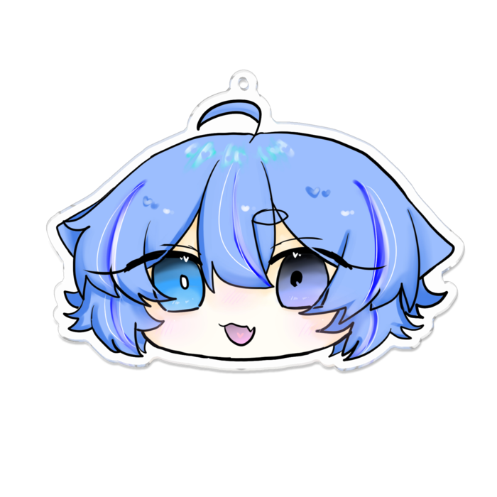 アクリルキーホルダー - 100 x 100 (mm)