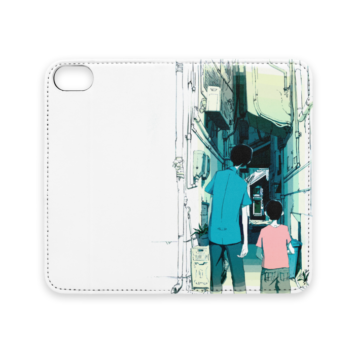 手帳型iPhoneケース(ベルトなし) - iPhone 8 / 7 / SE2 - ストラップ穴 なし