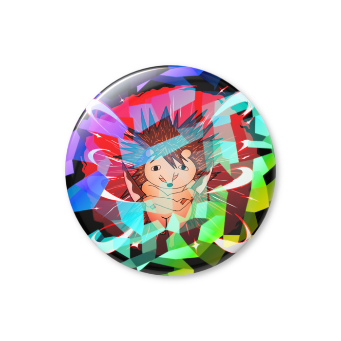 ホログラム缶バッジ - 56mm