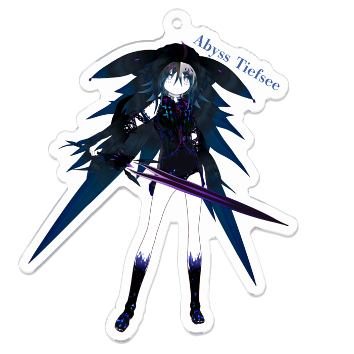 アクリルキーホルダー - 70 x 70 (mm)