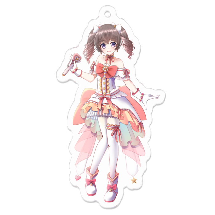 アクリルキーホルダー - 70 x 70 (mm)