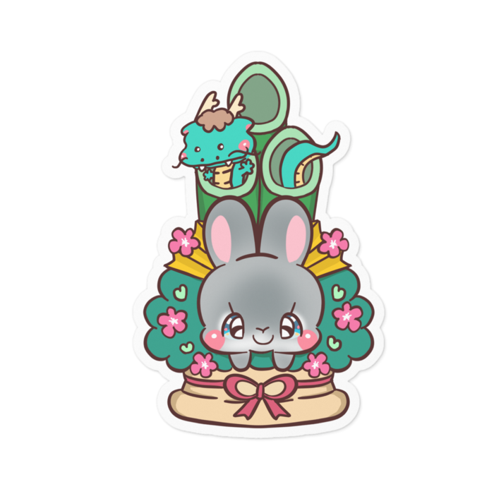 ステッカー - 100 x 100 (mm)