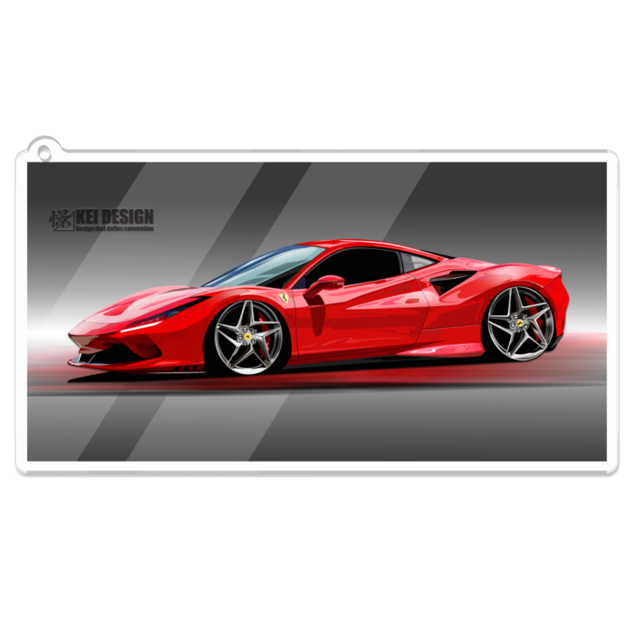 アクリルキーホルダー - 100 x 100 (mm)