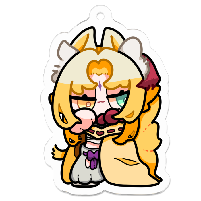 アクリルキーホルダー - 50 x 50 (mm)