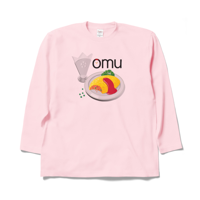 ロングスリーブTシャツ - XL - ライトピンク
