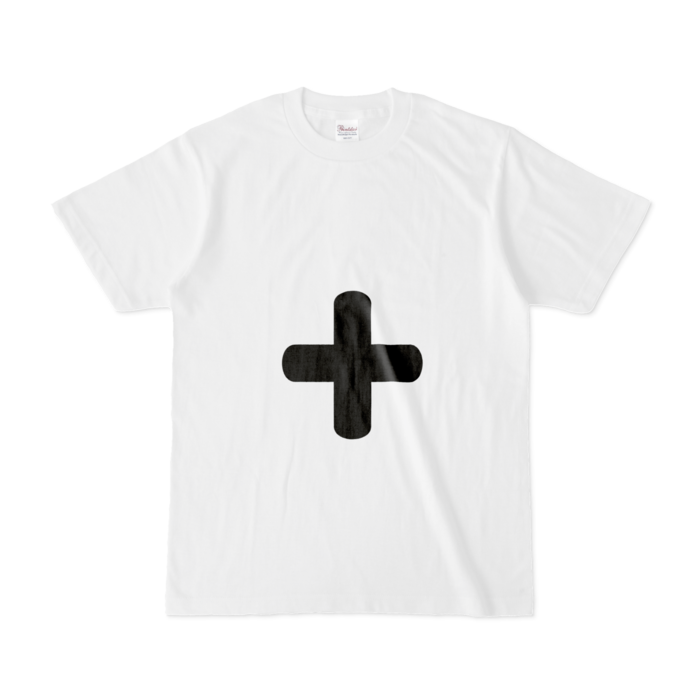「+」Tシャツ - S - 白