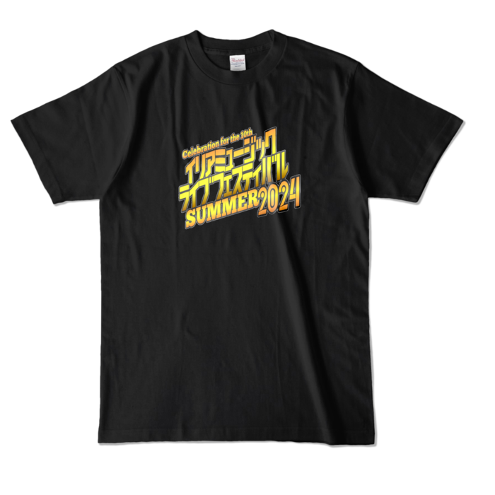 カラーTシャツ - L - ブラック (濃色)