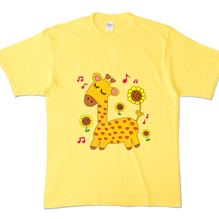 カラーTシャツ - XL - イエロー (濃色)