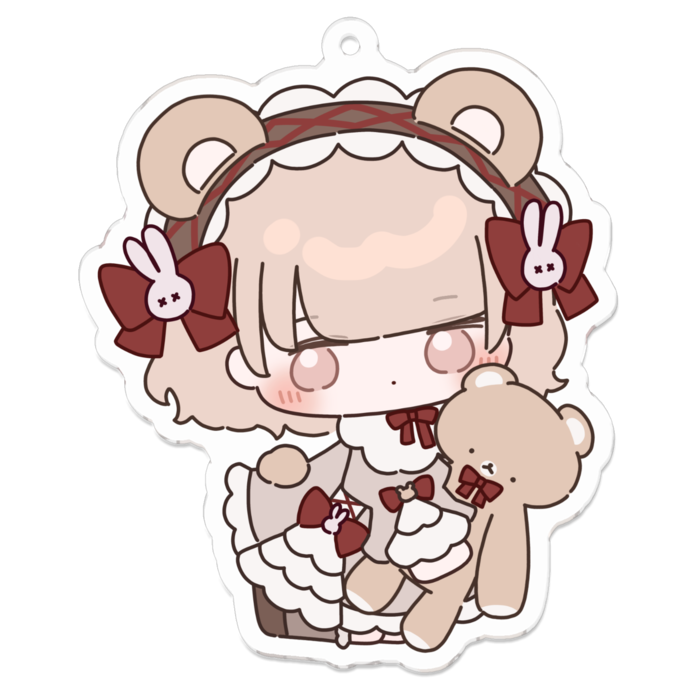 アクリルキーホルダー - 70 x 70 (mm)