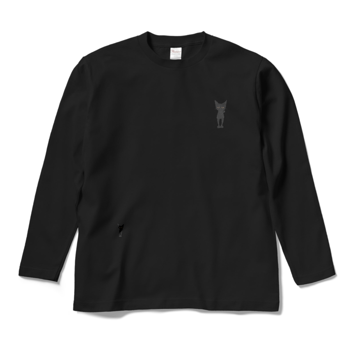 ながらん２まるロングスリーブTシャツ - M - ブラック