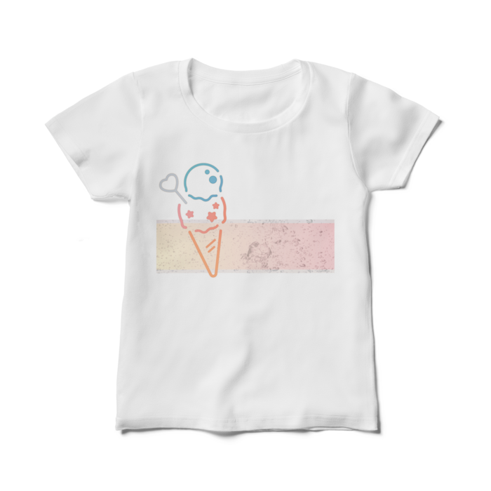 レディースTシャツ - M - 白