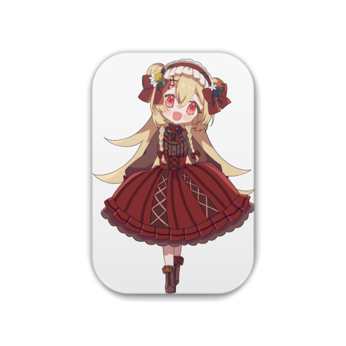 缶バッジ①ver - 角丸 51x76mm