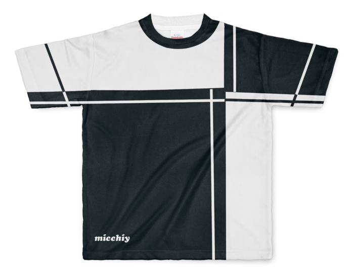 フルグラフィックTシャツ - L - 両面印刷