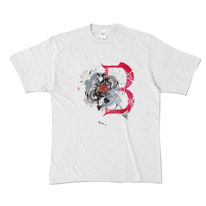 カラーTシャツ - XL - アッシュ (淡色)