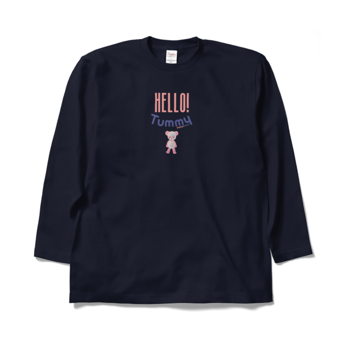  - XL - ネイビー（ピンク）
