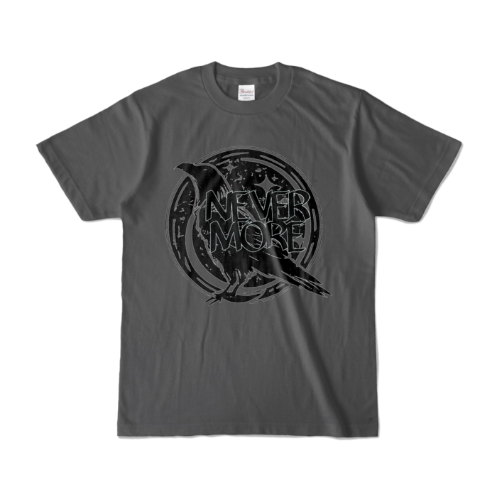 Color T-shirt - S - Charcoal (Dark)カラーTシャツ - S - チャコール (濃色)