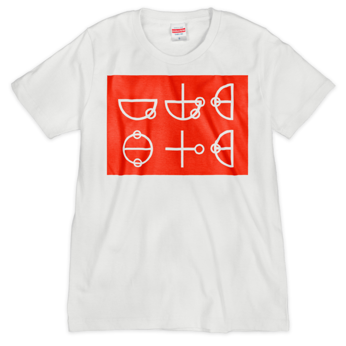 神代文字シリーズ SUGOI DEKAI Tシャツ「カタカムナノウタヒ」 - S