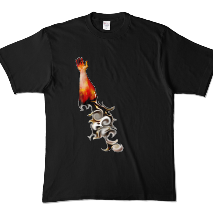 カラーTシャツ - XL - ブラック (濃色)