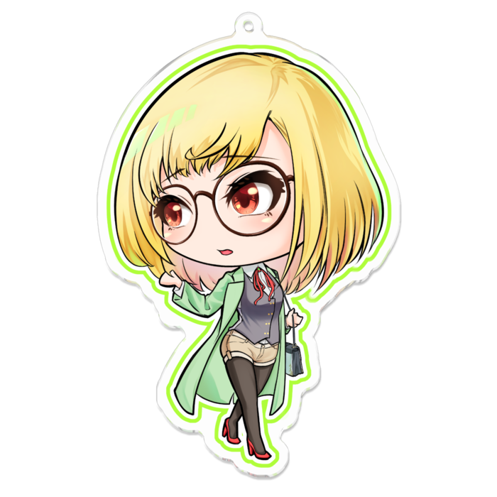 アクリルキーホルダー - 100 x 100 (mm)