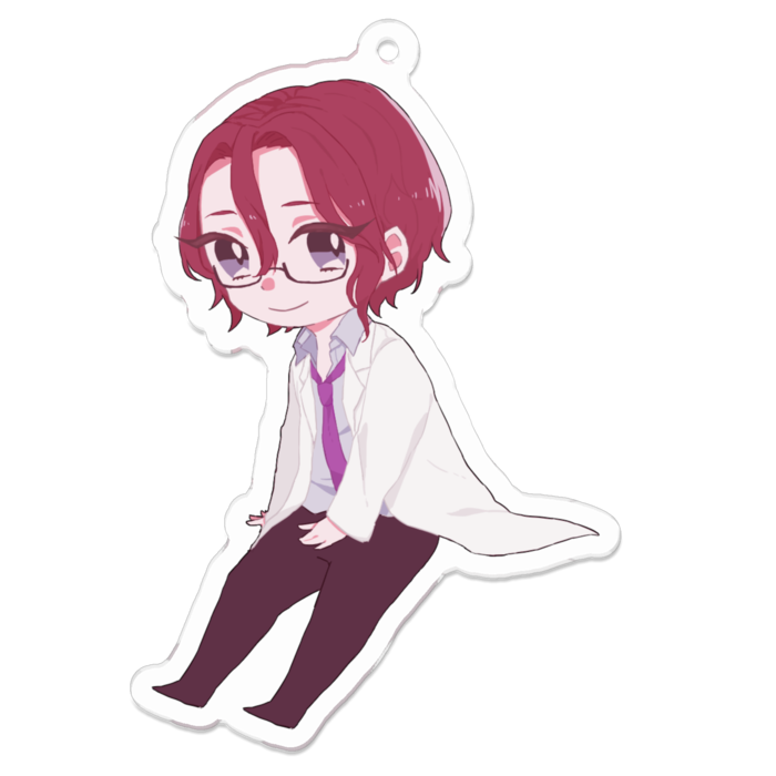 アクリルキーホルダー - 70 x 70 (mm)