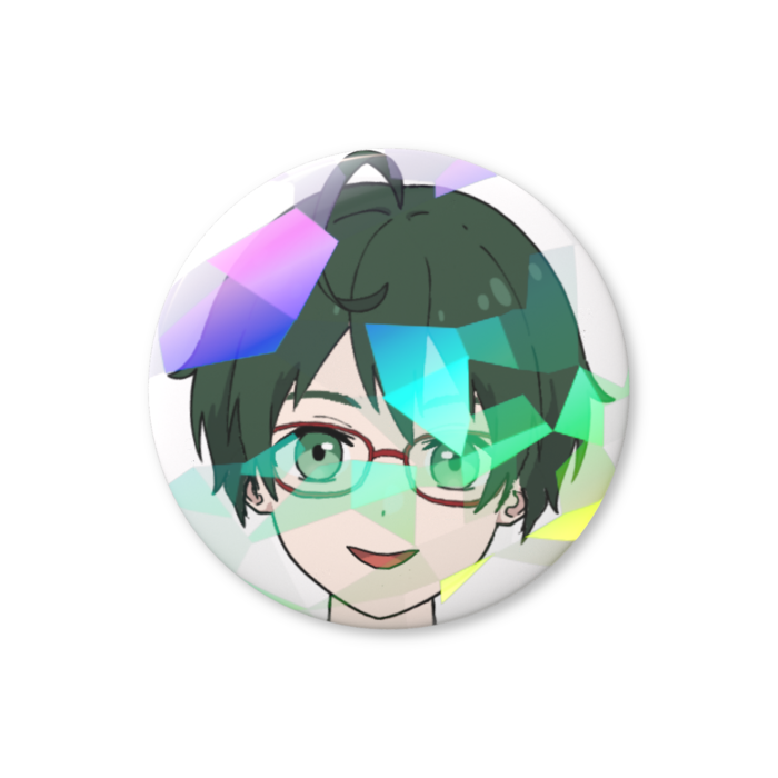 ホログラム缶バッジ - 25mm