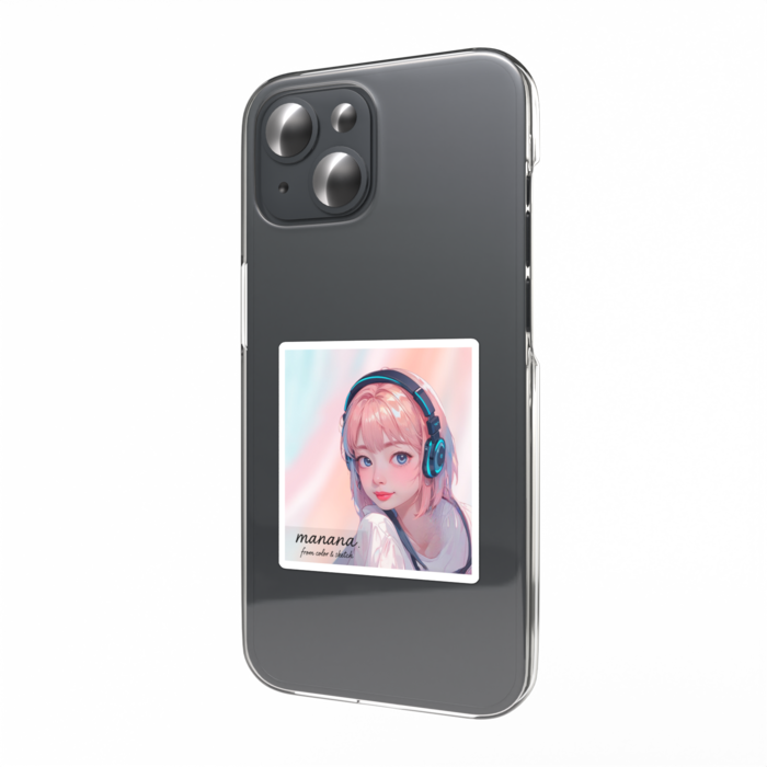 with me/スマホステッカー