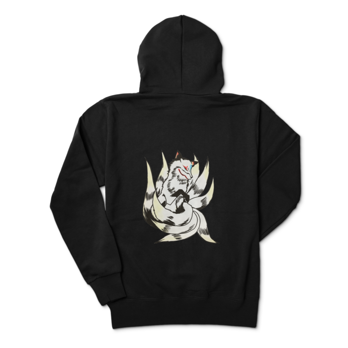 ジップパーカー - M - ブラック(1)