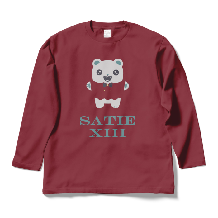 ロングスリーブTシャツ - L - バーガンディ