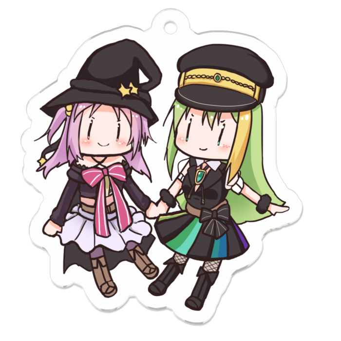 アクリルキーホルダー - 50 x 50 (mm)