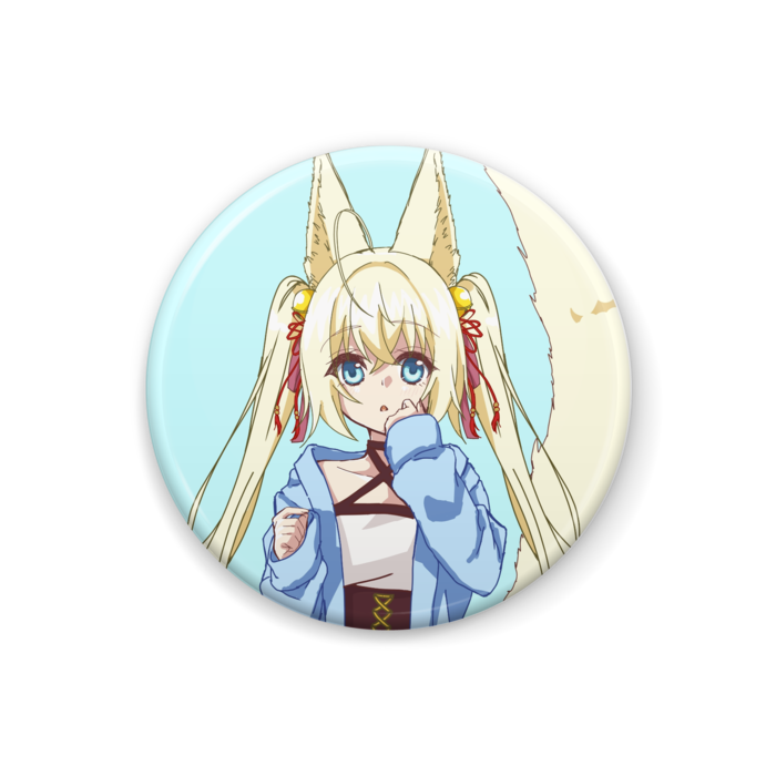 缶バッジ - 32mm 青ver