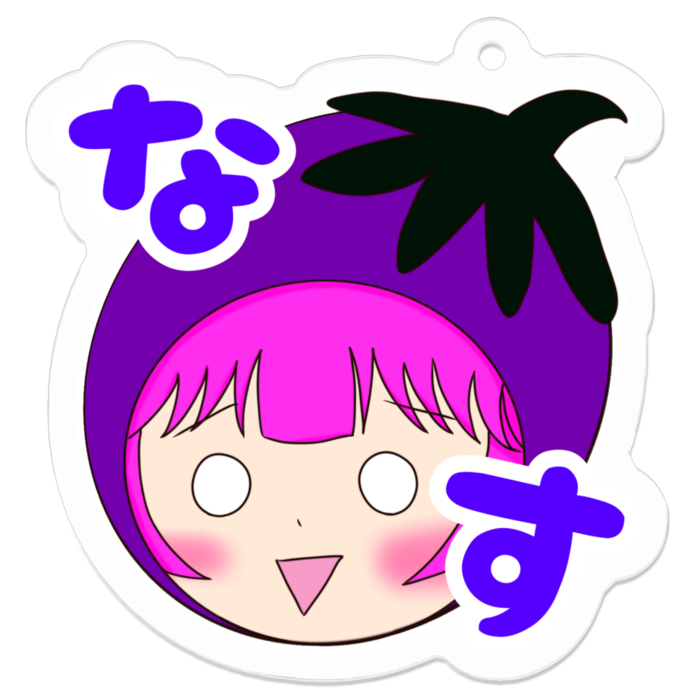 アクリルキーホルダー（コーティング） - 50 x 50 (mm)