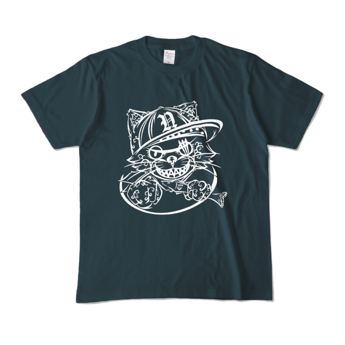 カラーTシャツ - M - デニム (濃色)